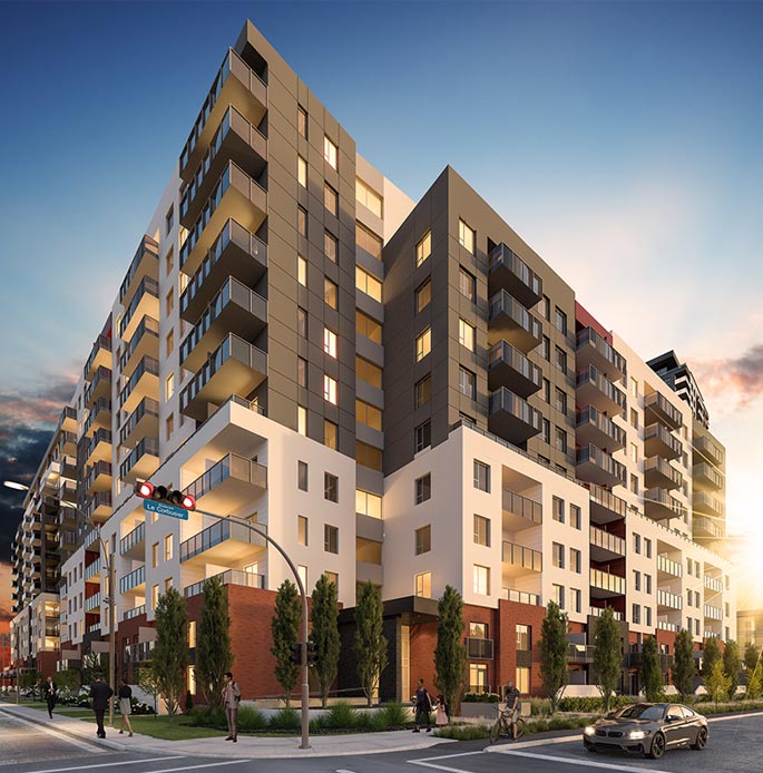 Vue extérieur Urbania haus